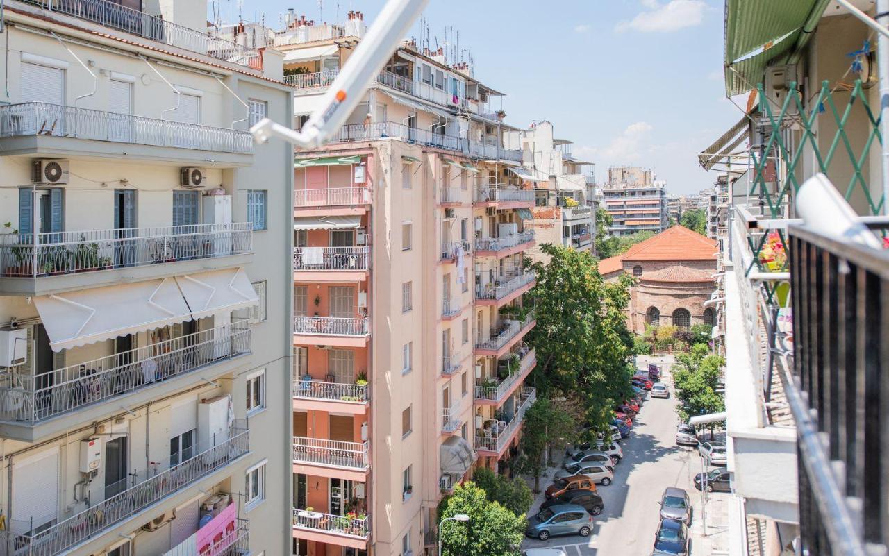 סלוניקי Apricot By Halu! Cozy Apt Next To Agia Sophia Metro Station מראה חיצוני תמונה